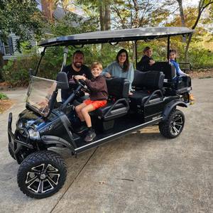 Mini voitures de tourisme 6 places 48V prix véhicule enfants voiture électrique HDK EVOLUTION voiturettes de golf électriques - Product Image 2