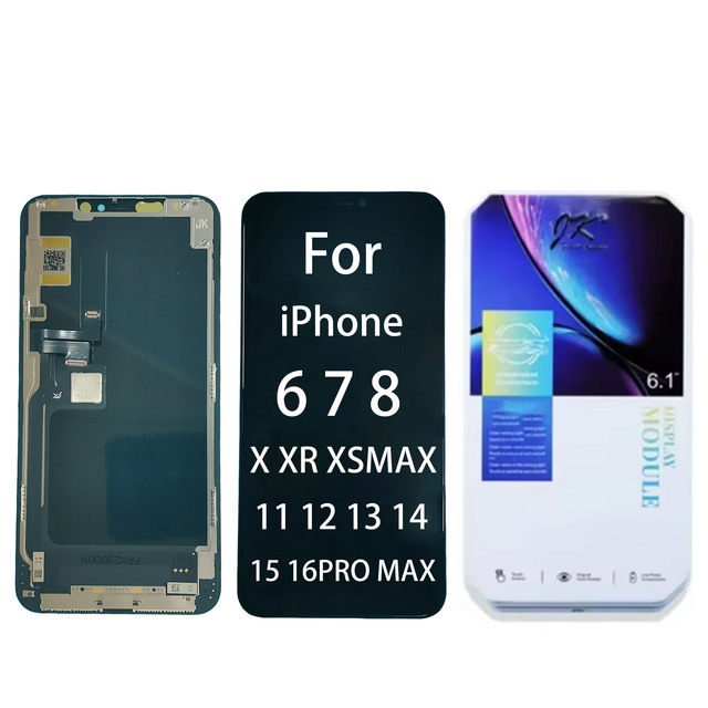 LCD Screen for Multiple for iPhone Models 6 7 8 X XR XS Max 11 12 13 14 Pro Max Digital Converter Touch Mobile Display
