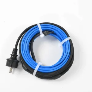 Cable calefactor de protección contra congelamiento de tubería de longitud fija de vataje constante 120V para tubería de agua anticongelante