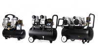 Compresseurs industriels à deux pôles, moteur silencieux 2800 tr/min, alimentation à haut débit, faible bruit et vibrations, compresseur d'air sans huile