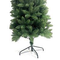Sapin de Noël d'intérieur en PVC personnalisable avec sommet pointu, 1,80 m, décoration de fêtes pour la maison, la salle à manger et l'angle douillet