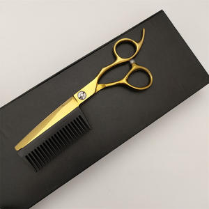 Tijeras Profesionales para Cabello JJ de 62 mm para Diestros, Tijeras de Peluquería con Hoja Estándar, Origen Suzhou - Product Image 1