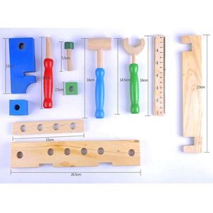 2020 Trending Kids Educational Multi Function Handmade Creativity Wooden <b>Tools</b> <b>Toy</b> - Product Image 3