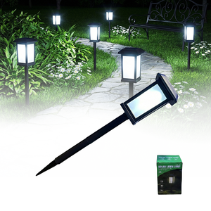 Lampe solaire à piquet pour jardin Bright Bird, petite, extérieure, en ABS, alimentée par énergie solaire, LED, pour allée, éclairage paysager du crépuscule à <span class=keywords><strong>l</strong></span>'aube - Product Image 2