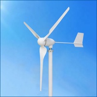 Système d'alimentation hybride éolien-solaire 1KW à prix d'usine, générateur éolien