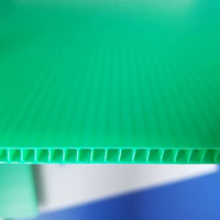 Feuille de plastique ondulé certifiée ISO9001 JinMai, découpe personnalisée, imperméable, 12 mm d'épaisseur, écologique, qualité UV pour blanc/noir