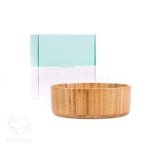 ชามสลัดทรงกลมทำจากไม้ไผ่อเนกประสงค์สำหรับใช้ในบ้านและโรงแรม - Product Image 2