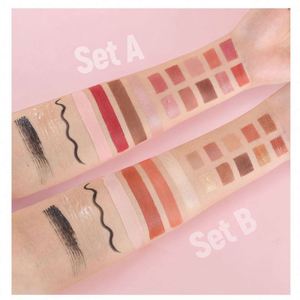 HANDAIYAN - Set <span class=keywords><strong>de</strong></span> Maquillaje <span class=keywords><strong>de</strong></span> Viaje, 11 Piezas, Kit Completo <span class=keywords><strong>de</strong></span> Maquillaje Facial, Labios, Mejillas, Contorno <span class=keywords><strong>de</strong></span> Ojos, Set <span class=keywords><strong>de</strong></span> Cosméticos <span class=keywords><strong>de</strong></span> Alta Pigmentación - Product Image 4