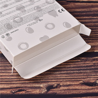 Boîte attache-tétine en Silicone, jouet à mâcher, anneau de dentition, boîtes d'emballage en papier, de haute qualité, Design personnalisé, pour bébé