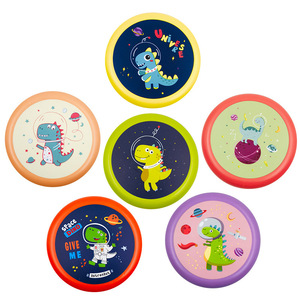 Bán buôn tùy chỉnh trẻ em ngoài trời thể thao phim hoạt hình mềm frisbeed PU bãi biển ném trẻ em Đồ chơi đĩa bay - Product Image 2