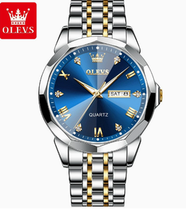 Reloj de Cuarzo OLEVS 9931, Estilos Más Vendidos, OEM ODM, Marca de Lujo, Logotipo Personalizado, Diseño Clásico de Acero Inoxidable a Prueba de Agua para Hombre - Product Image 1