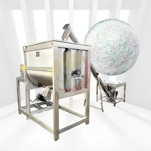 Fertilizzante chimico 200kg miscelatore orizzontale per alimenti macchina per Mix di farina a nastro in polvere di lavaggio industriale