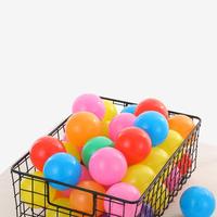 Jouets d'extérieur pour enfants EPT Balle océanique élastique en plastique PU sans BPA anti-écrasement Balles de jeu souples pour fosse à balles