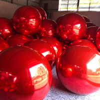 Ballon gonflable en PVC de couleur, lot de pièces, vente d'usine, avec miroir, pour la publicité