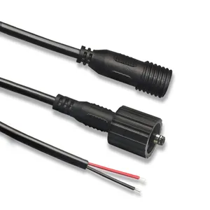 Conector de enchufe macho a hembra de CC 3,5, resistente al agua IP67, almacenamiento de energía, Cable de alimentación de carga de batería, 1,35x35135mm