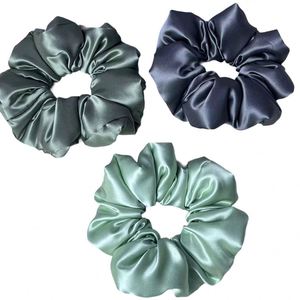 Silk Filling Cotton Small Elastic for No Damage Medium Thick Long Curly Textured Hair Band Cabello Cheveux Petite - Product Image 1