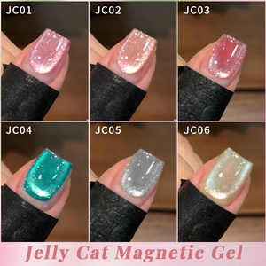 UR SUGAR 15ml Sheer Nude Nouveau Gel Effet Œil de Chat 2026 OEM Usine Paillettes Scintillantes Gel UV Magnétique Effet Gelée <span class=keywords><strong>Vernis</strong></span> à Ongles Nail Art - Product Image 2