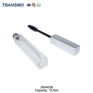 15ml Round Plastic <b>Mascara</b> Container Empty Silicon Wand Tube for Eyeliner and Blush Makeup Sample - Product Image 4