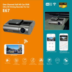 <span class=keywords><strong>Wifi</strong></span> kết nối xe đài phát thanh biểu tượng tùy chỉnh nhãn Dashcam phía trước và phía sau siêu tầm nhìn ban đêm xe hộp đen - Product Image 4