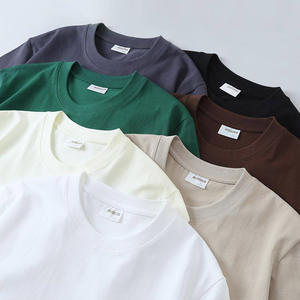 Camiseta de 250 g/m² de Alta Calidad, Lisa, para Hombre, 100% Algodón, con Logotipo Personalizado, Impresión Serigráfica, Cuello Redondo - Product Image 2