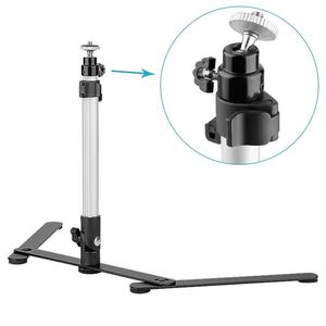 Trépied pour téléphone portable avec port 1 m, support pour bureau, pour photos et vidéos, Selfie en direct, avec lumière LED - Product Image 4
