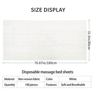 Factory OEM Waterproof and Oil-proof Hospital & Hotel Use Beauty Salon Disposable SMS Non-woven Fabric Grade a Bed Sheets - Product Image 4