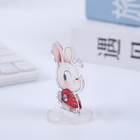 Plaque en acrylique personnalisée double face imprimée sur mesure avec photos, décoration de bureau sur le thème des jeux d'anime