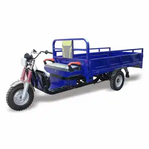 Xuyang Cheap Price Big Motor E-Rickshaw Heavy Duty 2 Tons Electric Cargo Ticycle With Hydraulic Tipping