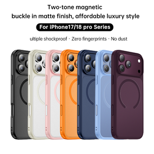 เคสโทรศัพท์ Laudtec Premium Matte Soft TPU Frame พร้อมฝาหลังแข็ง PC สำหรับ iPhone 18 Pro/Pro Max รองรับ OEM/ODM - Product Image 4