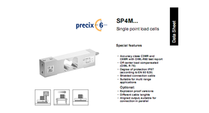 โหลดเซลล์แบบจุดเดียว SP4MC3MR รับน้ำหนัก 5 กก. โหลดเซลล์แบบจุดเดียว SP4MC3MR รับน้ำหนัก 5 กก. - Product Image 3
