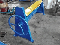 Bas prix 1.2x3000mm manuel plaque métallique machine à cintrer feuille métal main dossier