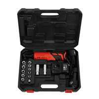 Clé dynamométrique électrique sans fil 12V 100mm, kit d'outils électriques portables pour l'automobile, batterie rechargeable, douille pour réparation automobile