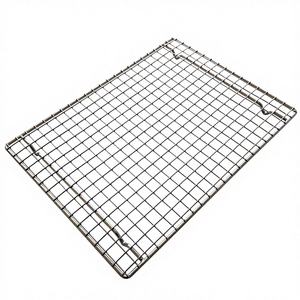 Grille de barbecue coréenne en titane, personnalisée, pliable, plate, avec grille circulaire, résistante à la corrosion et antiadhésive, pour charbon de bois, OEM - Product Image 1