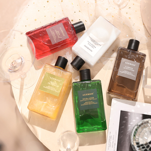 Wholesale Agerios Perfume Body Shower Gel 300ml Organic Herbal Whitening Bubble Lasting Moisturizing Refreshing Bath Gel - Product Image 4