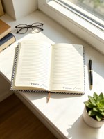 Großhandel Retro Rhombus-Linien-Gitter-Druck Tagebuch mit individuellem Firmenlogo, elastischem Band, Büro-Schreibnotizbuch als Souvenir-Geschenk