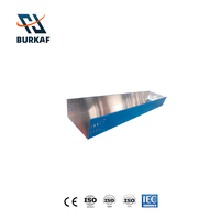 Canaux de câblage en alliage d'aluminium à fond solide pour usine de traitement des eaux en environnement corrosif