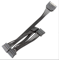 Cable divisor de disco duro SATA SSD para PC Sever, cable IDE a SATA 1 a 3/4/5/6, Cable adaptador de corriente SATA de 15 Pines,