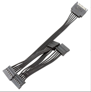 Cable divisor de disco duro SATA SSD para PC Sever, cable <span class=keywords><strong>IDE</strong></span> a SATA 1 a <span class=keywords><strong>3</strong></span>/4/<span class=keywords><strong>5</strong></span>/6, Cable adaptador de corriente SATA de 15 Pines, - Product Image 2