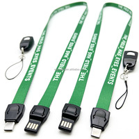 Cordon de recharge 3-en-1 en PVC écologique avec support de téléphone et portefeuille, personnalisable par sérigraphie pour cadeaux promotionnels