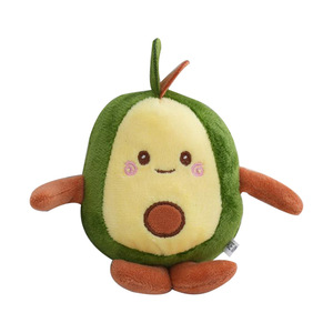 <span class=keywords><strong>Brutto</strong></span> <span class=keywords><strong>e</strong></span> carino portachiavi in peluche di Avocado con ciondolo in peluche di frutta portachiavi Avocado piccola bambola Mini Avocado giocattolo peluche ciondolo - Product Image 1