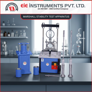 Appareil électronique industriel d'essai de stabilité Marshall EIE TM-041D, cadre de charge 50 KN, diamètre de moule 4 pouces, anneau d'essai 30 KN, 02 compacteurs - Product Image 3