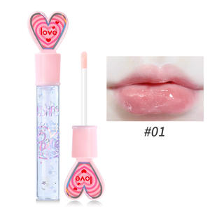 <span class=keywords><strong>USHAS</strong></span> Brillo Labial Líquido Mate de 6 Colores Chemical Love Efecto Espejo y Acuoso Lápiz Labial Miel para Labios Doodle Aceite Labial de Diamante Larga Duración - Product Image 4