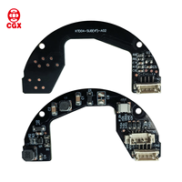 Carte de contrôle VF OEM/ODM CGX CGX-SUBV01S01A02, carte de panneau LED, fournisseur de PCBA personnalisé, conception de PCB, module électronique, 1 oz de cuivre