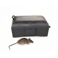 Boîte à appâts pour rongeurs en plastique PP économique, réutilisable, écologique, pour le contrôle des nuisibles, piège pour rats et souris