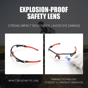 <strong>Clear</strong> High Quality Outdoor Sports <strong>Cycling</strong> <strong>Glasses</strong> Protective Pc Lens Photochromic Sunglasses - Product Image 5