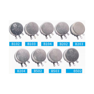 Potentiomètre à film de carbone à bobine simple RV24YN20S B102/B202/B502/B103/B203/B104 1K 10K 50K 100K 200K 500K 1M avec bouton d'échelle 0-100 - Product Image 5