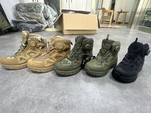 DF ESDY High Quality Sport <b>Working</b> Safety Shoes Soles Hiking Custom Logo <b>Boots</b> Solid Color High Top Outdoor <b>Men</b> Shoes Soles - Product Image 4