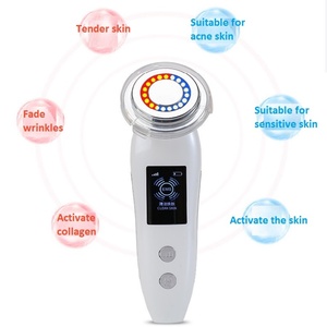 ผลิตภัณฑ์นวดหน้าเพื่อความงามแบบพกพาขนาดเล็กสำหรับใช้ในบ้าน ขายดี พร้อมด้วยการบำบัดด้วยแสงสีแดง - Product Image 1