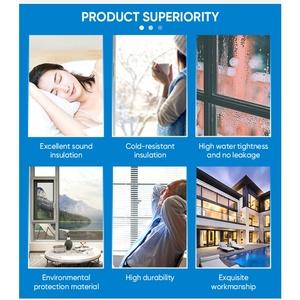 Hiện đại được thiết kế nhôm đôi kính nâng và cửa trượt nhà máy năng lượng cao hiệu quả tính năng Windproof - Product Image 5