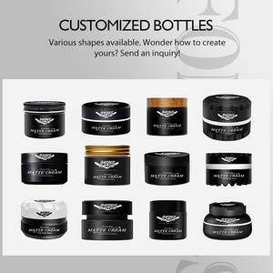 BARBERBATTLE Crème coiffante mate pour <span class=keywords><strong>cheveux</strong></span>, tenue moyenne flexible, texturisante et volumisante, sans résidus et non collante, produits capillaires pour hommes - Product Image 3